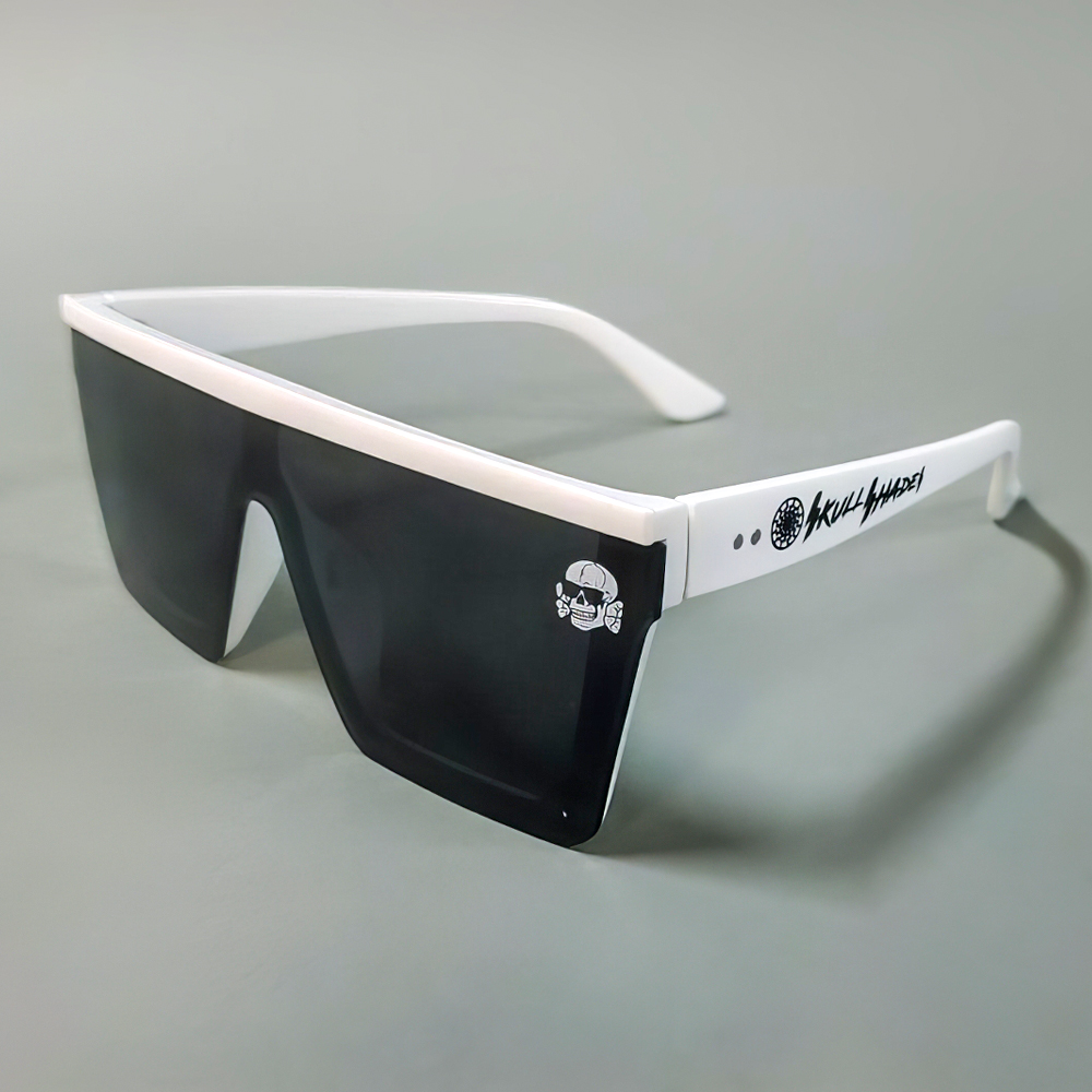 White Boy Winter [BLACK] • Skull Shades • [OVERSIZED]