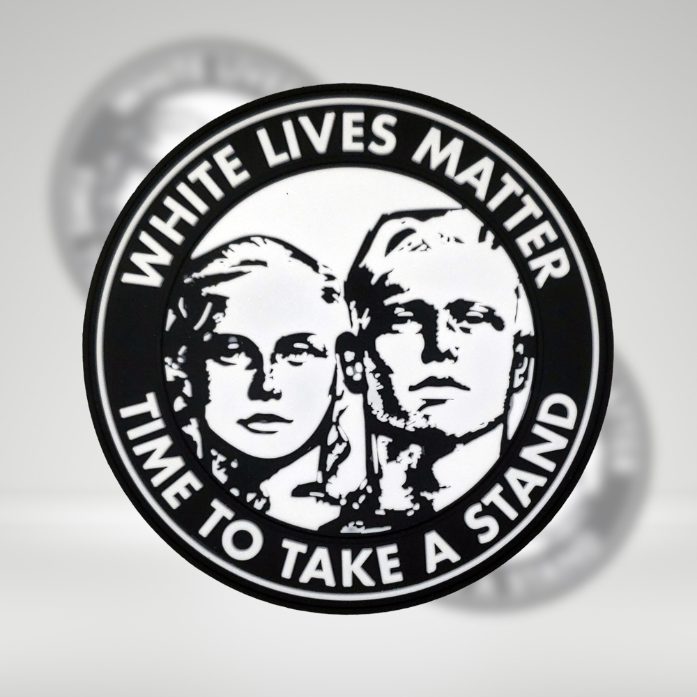 WLM: White Lives Matter • PVC Patch
