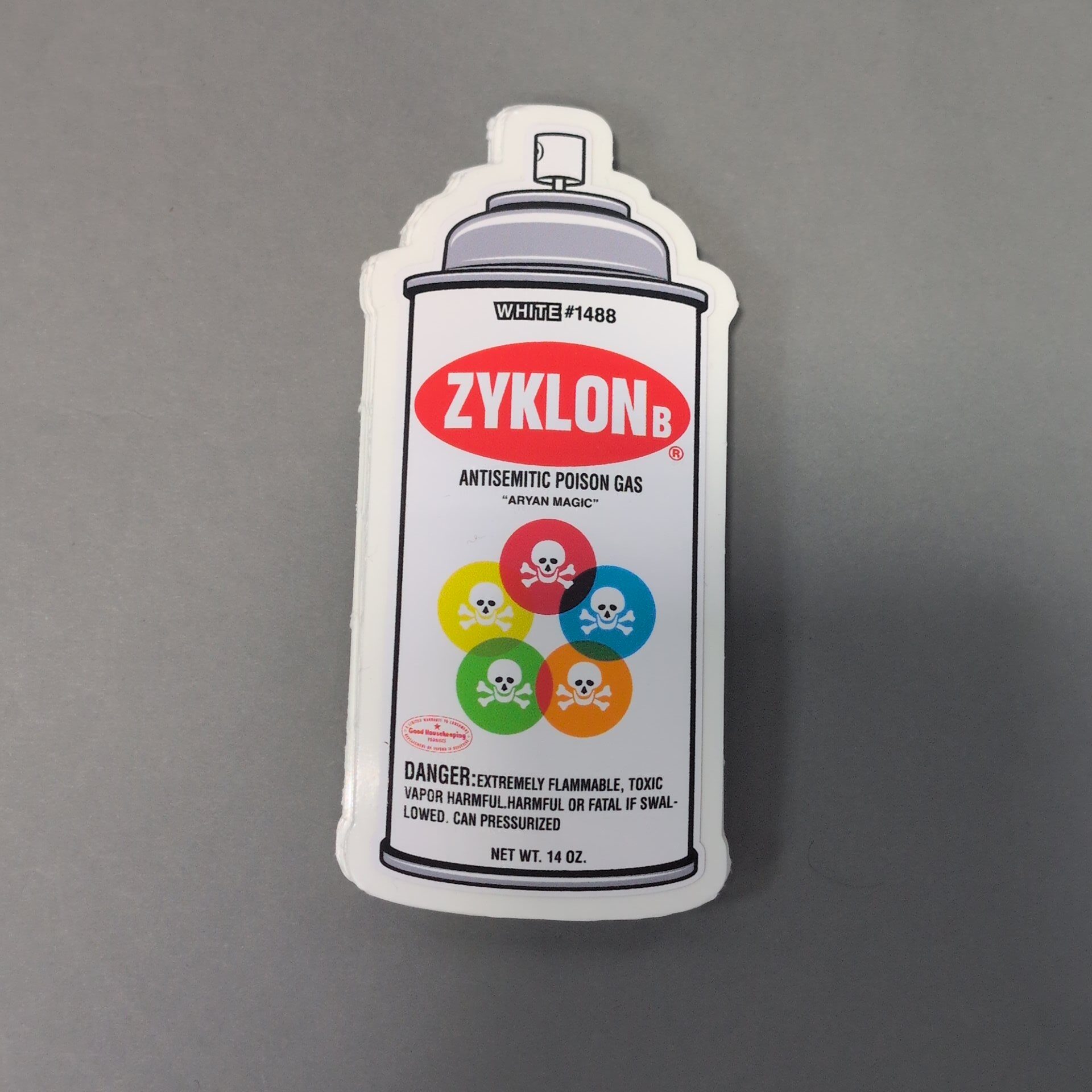 Zyklon Can • Sticker