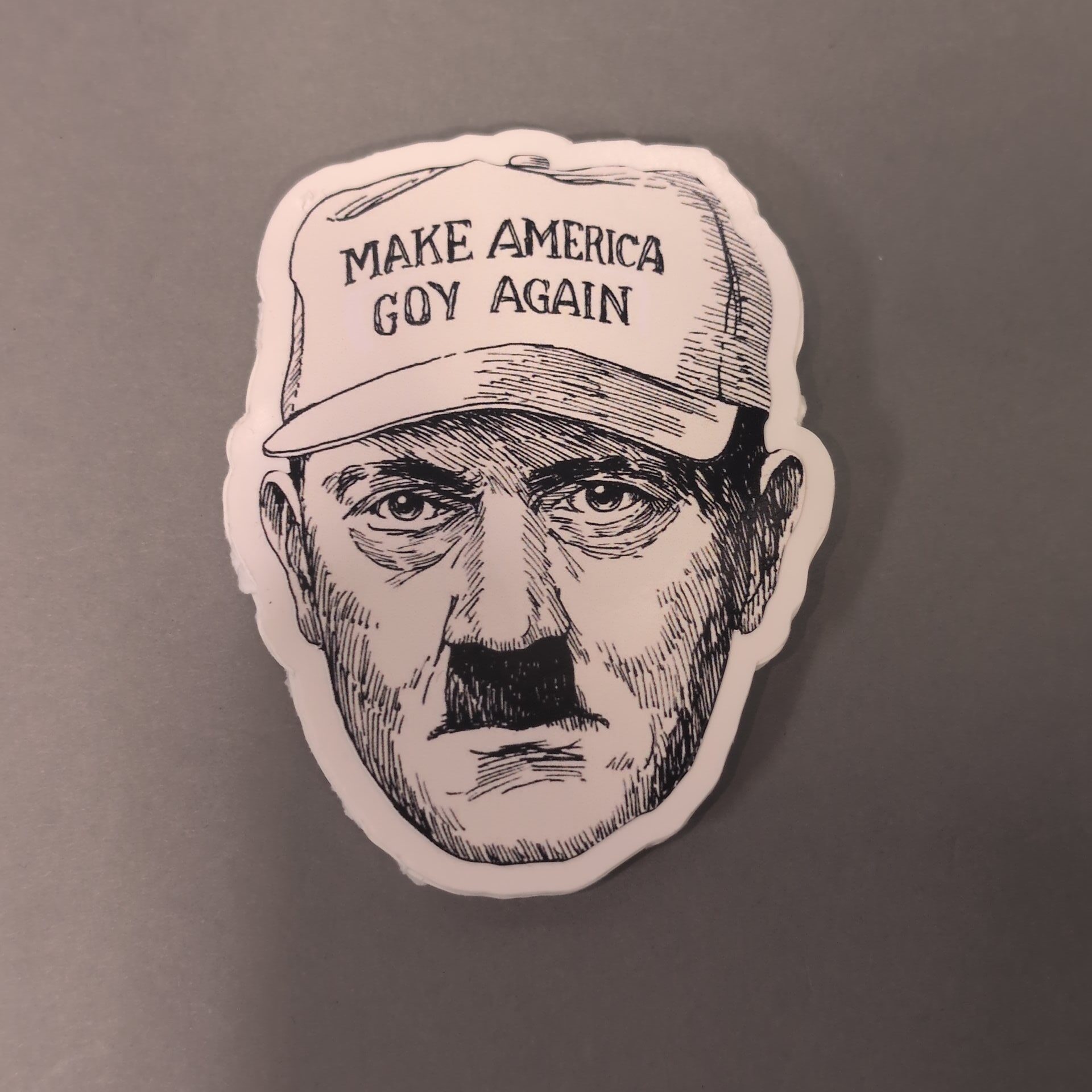 Hitler Make America Goy Again • Sticker