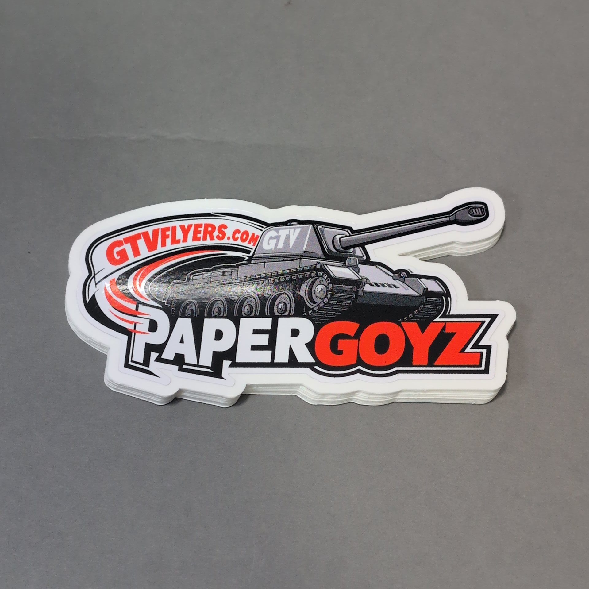 Paper Goyz Tank • Sticker