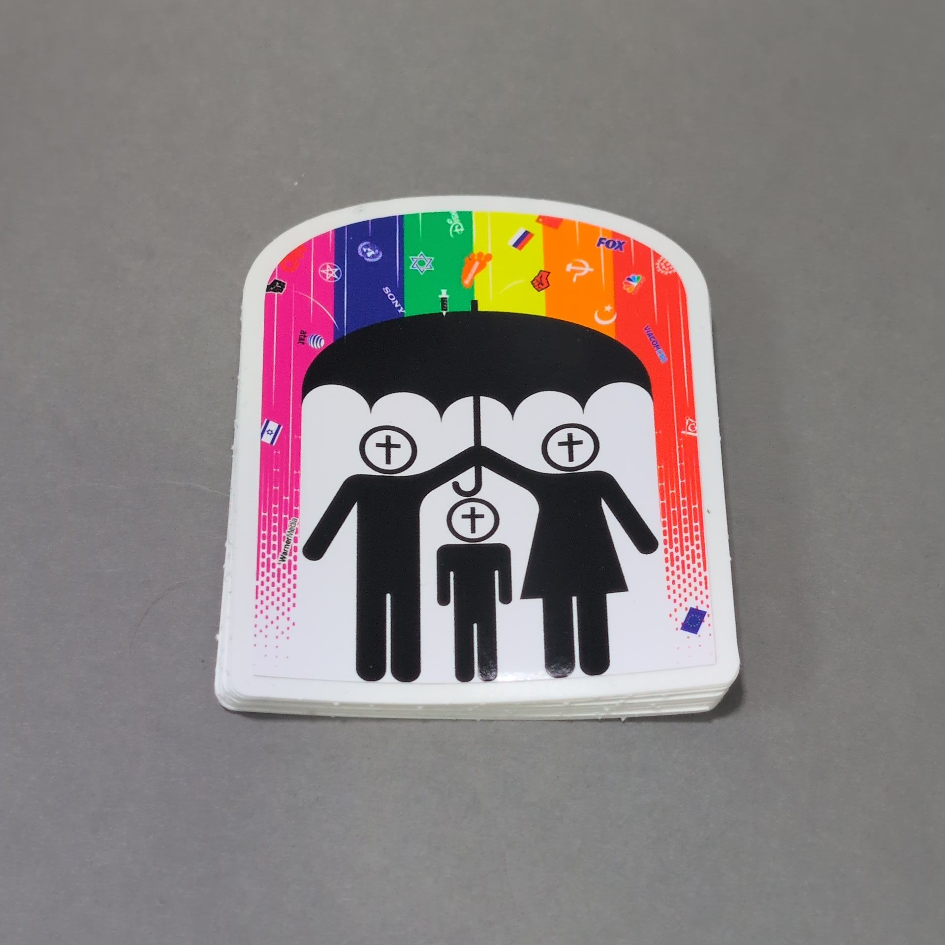 Robinson Family Cross • Sticker