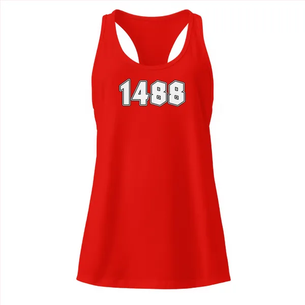 1488 German - Ladies • Razorback Tank • Premium - Image 3