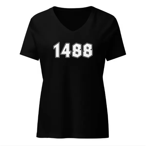 1488 German - Ladies • T-shirt • V-neck • Premium