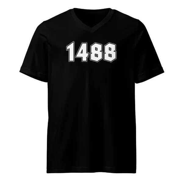 1488 German - Mens • T-shirt • V-neck • Basic