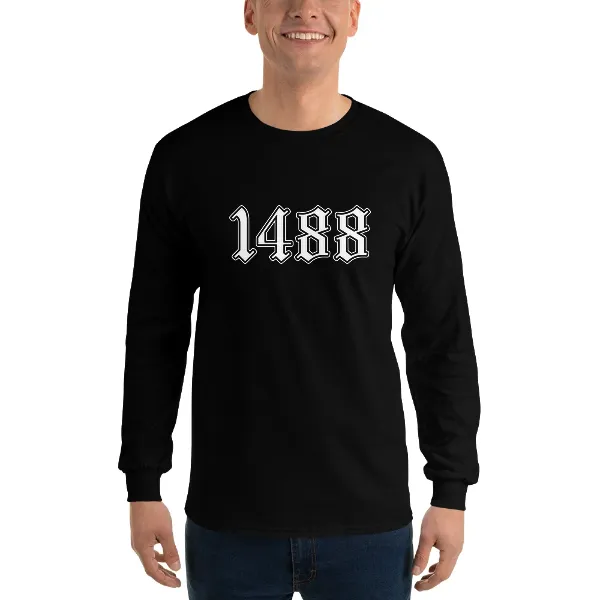 1488 Old English - Mens • T-shirt • Long Sleeve • Basic