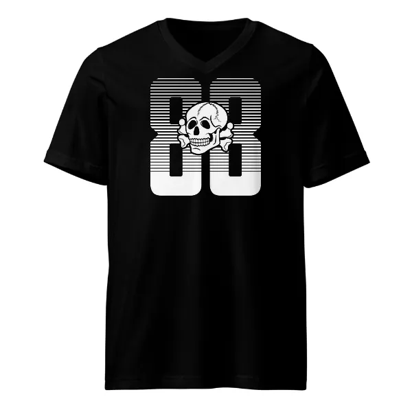 88 Totenkopf - Mens • T-shirt • V-neck • Premium