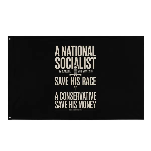 A National Socialist - Flag • Small