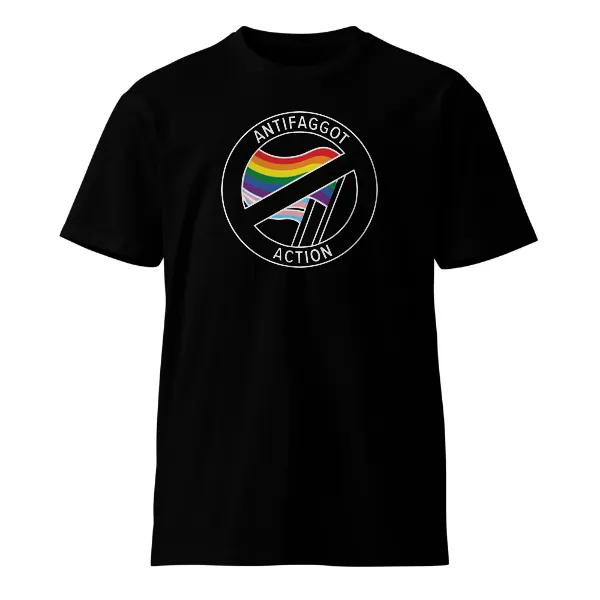 Antifaggot Action - Mens • T-shirt • Crew • Supreme