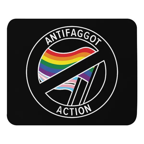 Antifaggot Action - Mouse Pad