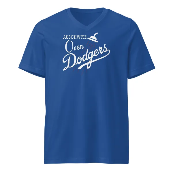 Auschwitz Oven Dodgers - Mens • T-shirt • V-neck • Basic