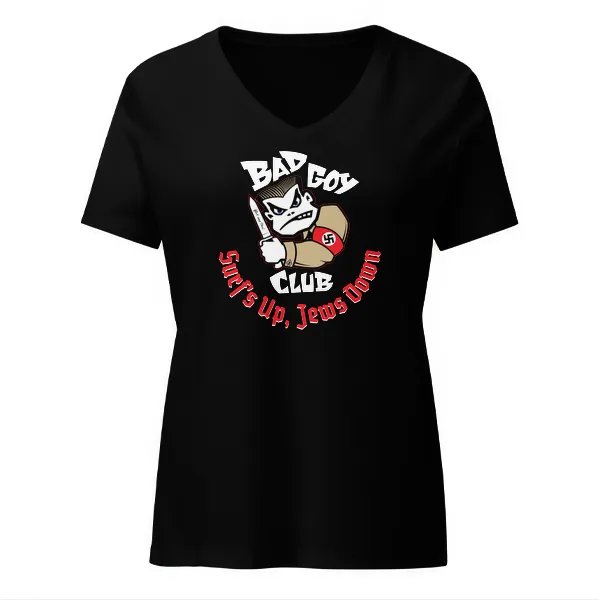 Bad Goy Club - Ladies • T-shirt • V-neck • Premium