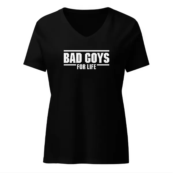 Bad Goys - Ladies • T-shirt • V-neck • Basic