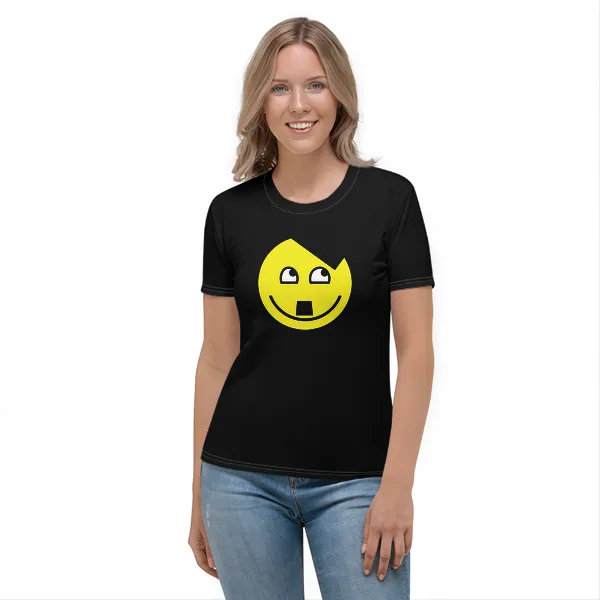 Be Happy - Ladies • T-shirt • Crew • Premium