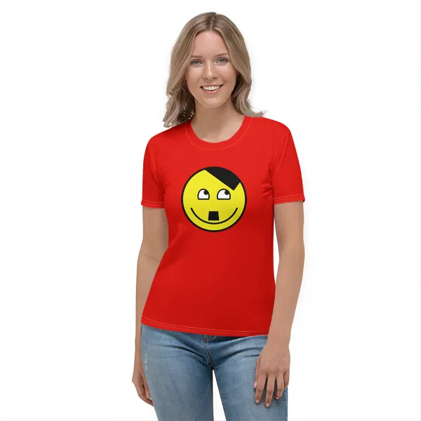 Be Happy - Ladies • T-shirt • Crew • Premium - Image 3