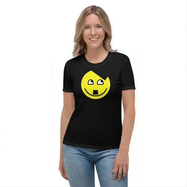 Be Happy - Ladies • T-shirt • Crew • Basic