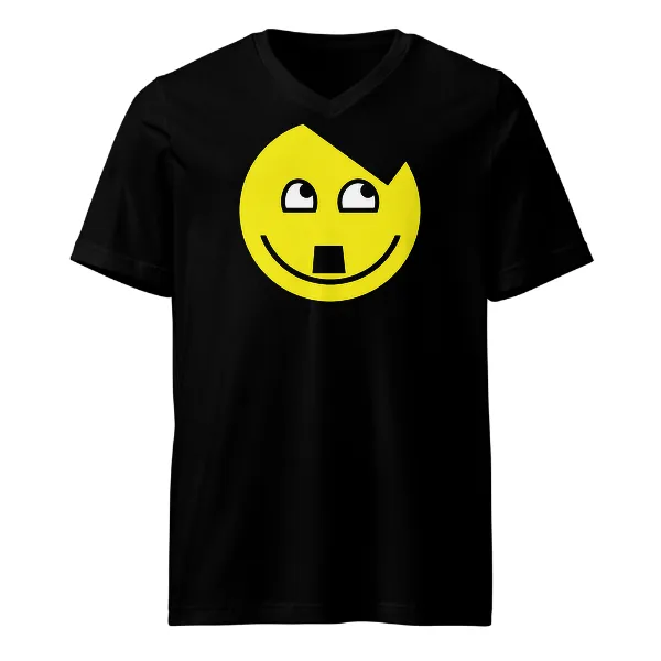 Be Happy - Mens • T-shirt • V-neck • Basic