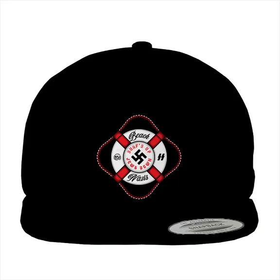 Beach Nazis Lifesaver Swastika - Hat • Cotton Twill