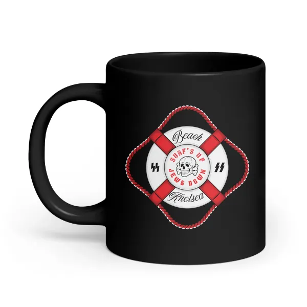 Beach Nazis Lifesaver Totenkopf - Coffee Mug