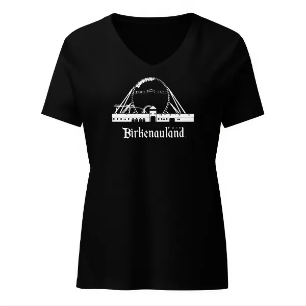Birkenauland - Ladies • T-shirt • V-neck • Premium