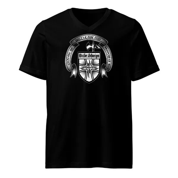 Bruder Schweigen - Mens • T-shirt • V-neck • Premium