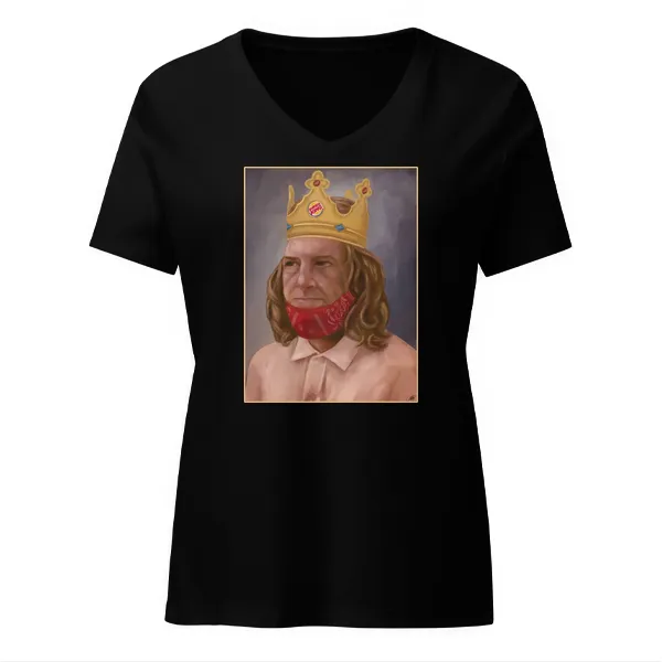 Burger King - Ladies • T-shirt • V-neck • Basic