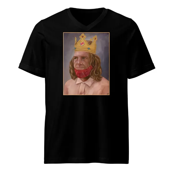 Burger King - Mens • T-shirt • V-neck • Basic