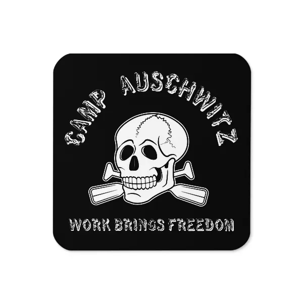 Camp Auschwitz Paddles - Coaster