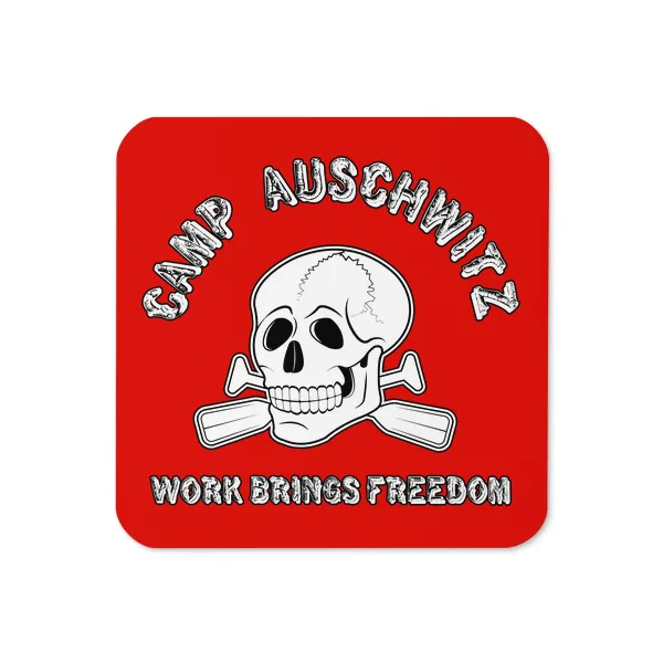 Camp Auschwitz Paddles - Coaster - Image 3