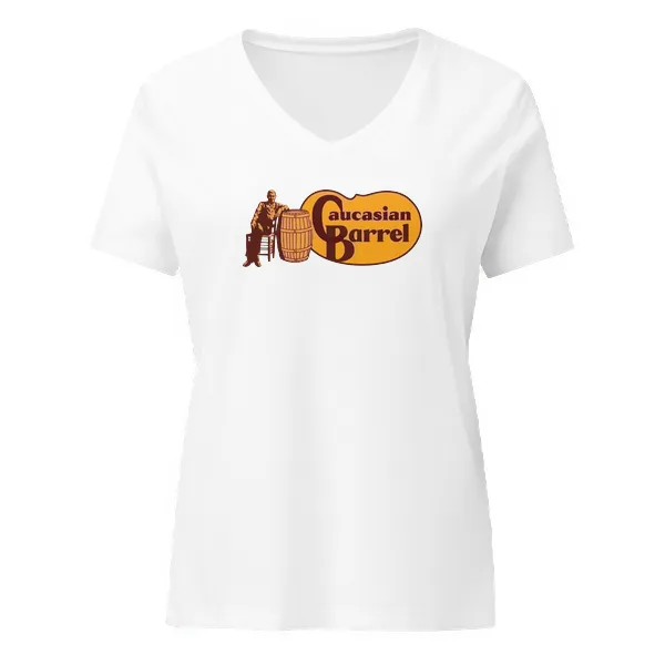 Caucasian Barrel - Ladies • T-shirt • V-neck • Premium
