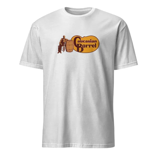 Caucasian Barrel - Mens • T-shirt • Crew • Basic
