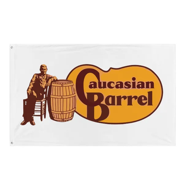 Caucasian Barrel - Flag • Small