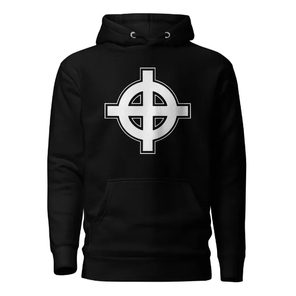 Celtic Cross - Mens • Hoodie • Premium
