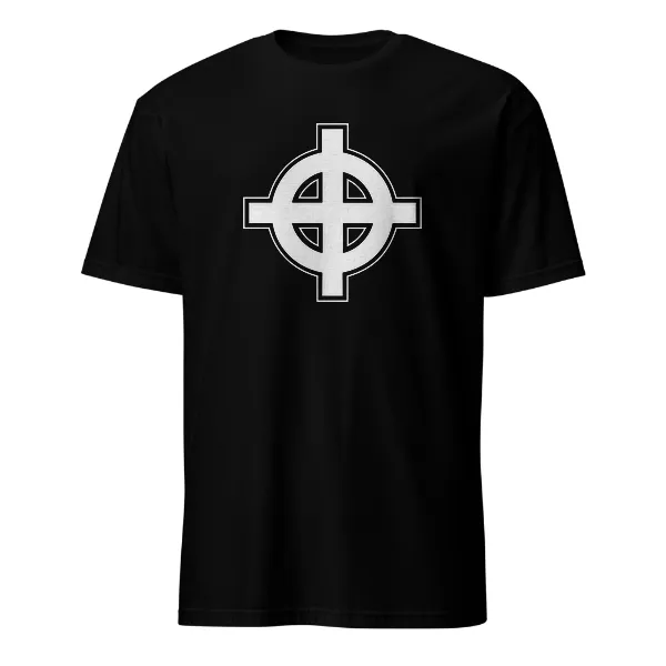 Celtic Cross - Mens • T-shirt • Crew • Basic