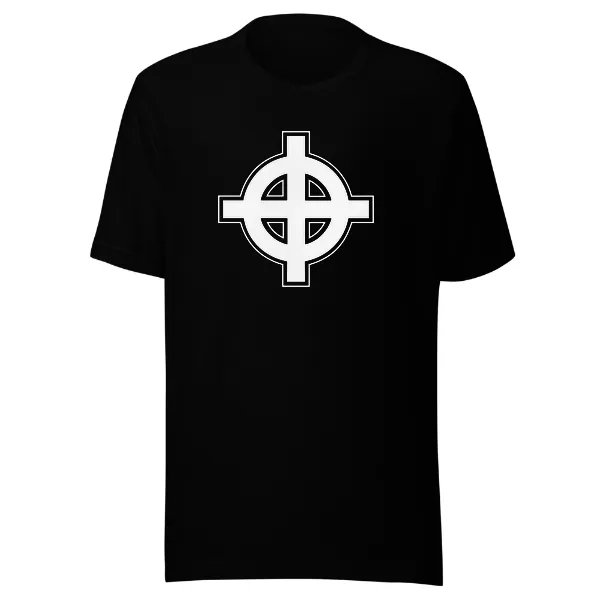 Celtic Cross - Mens • T-shirt • Crew • Premium