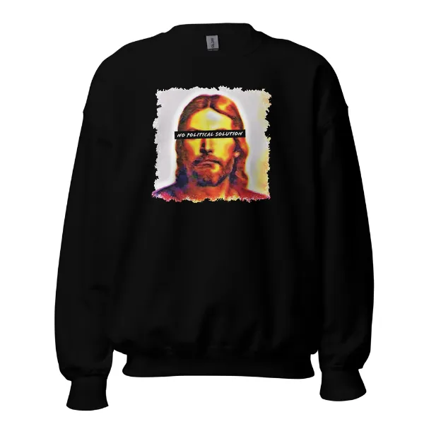 Christ Sees No Political Solution - Mens • Sweater • Basic
