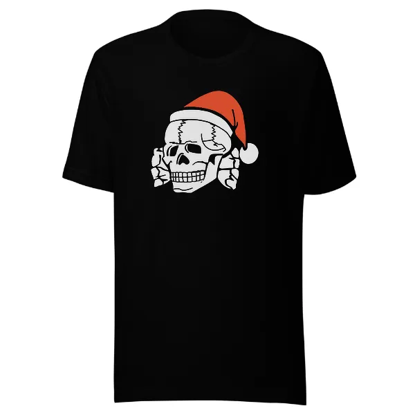 Christmas Totenkopf - Mens • T-shirt • Crew • Premium