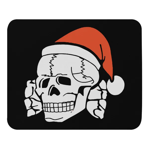 Christmas Totenkopf - Mouse Pad