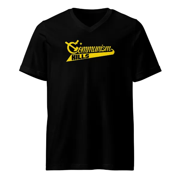 Communism Kills - Mens • T-shirt • V-neck • Basic