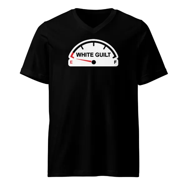 Empty White Guilt - Mens • T-shirt • V-neck • Premium