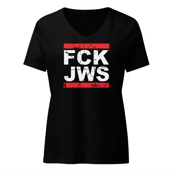 FCK JWS - Ladies • T-shirt • V-neck • Basic
