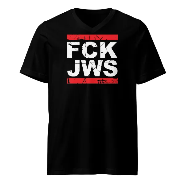 FCK JWS - Mens • T-shirt • V-neck • Basic