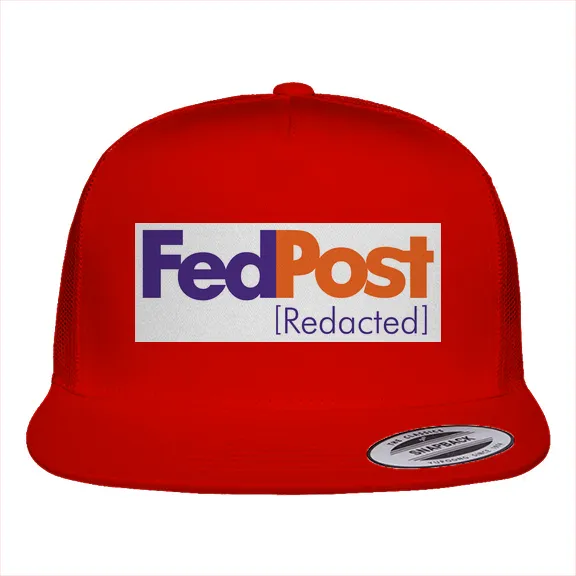 Fed Post Redacted - Hat • Trucker - Image 3