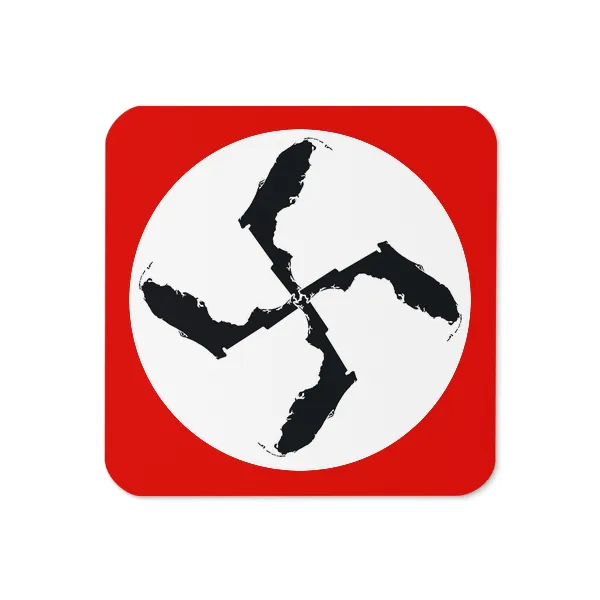 Florida Swastika - Coaster