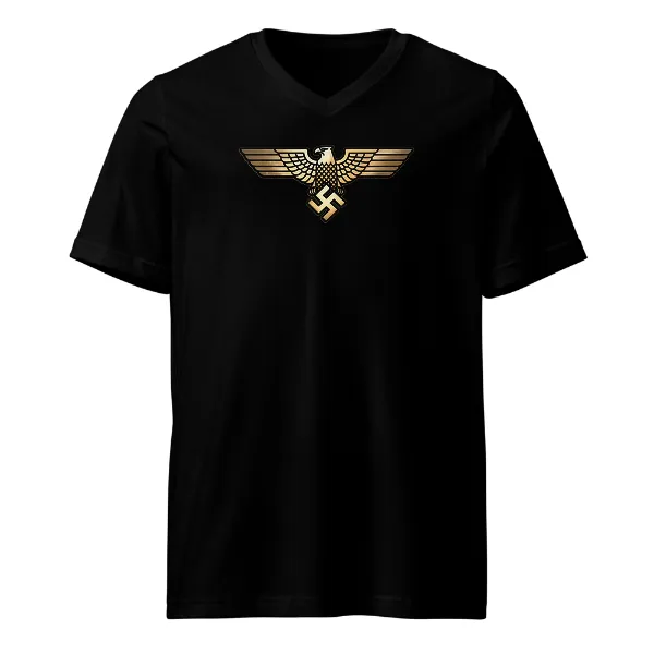 Future Reich Eagle - Mens • T-shirt • V-neck • Premium