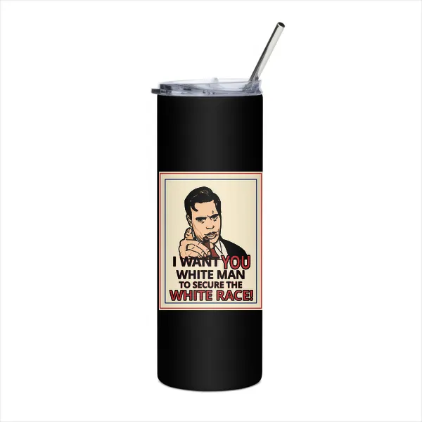 GLR I Want You White Man - Tumbler