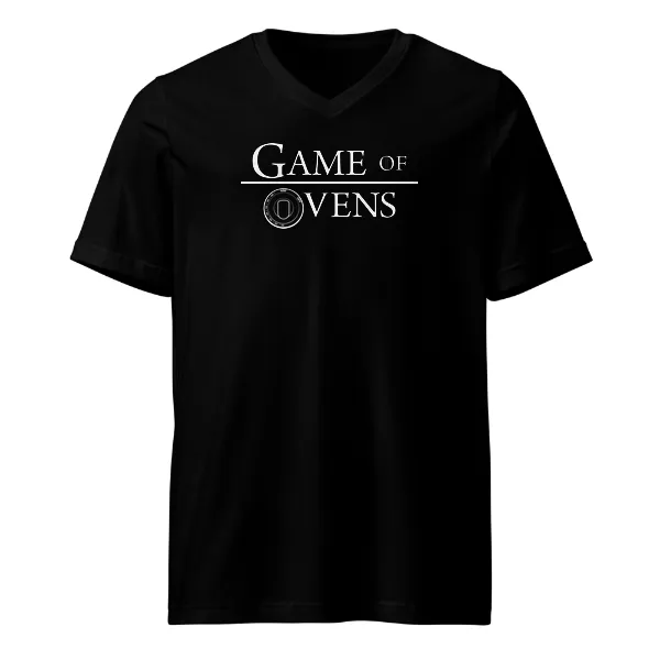 Game of Ovens - Mens • T-shirt • V-neck • Premium