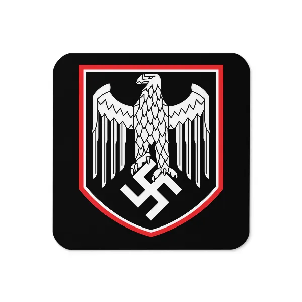 German War Eagle Shield - Coaster