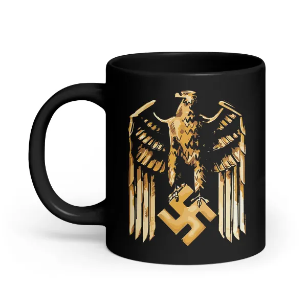 Golden German War Eagle - Coffee Mug