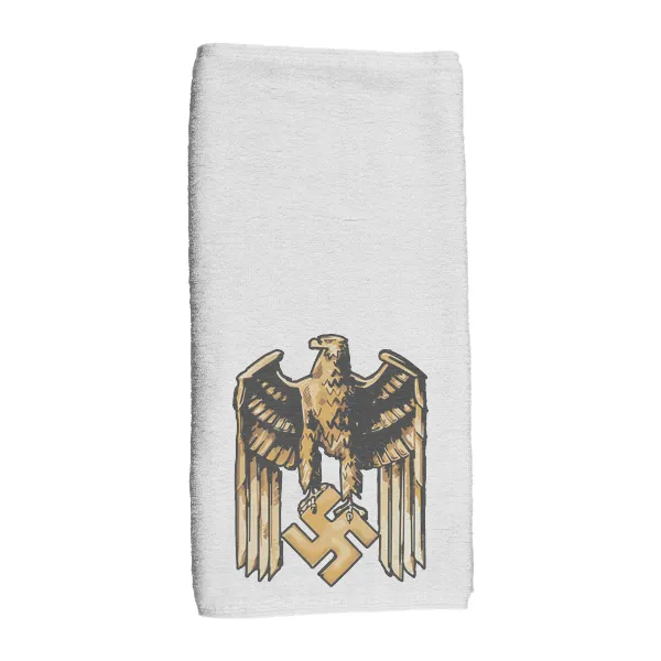 Golden German War Eagle - Hand Towel